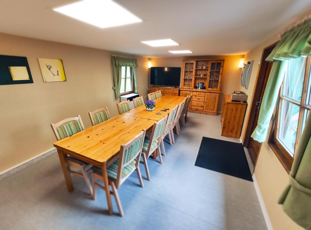 "Sporthuetten Nassau" Ihr Zentrales Domizil An Der Blockline Rechenberg-Bienenmuhle Bagian luar foto