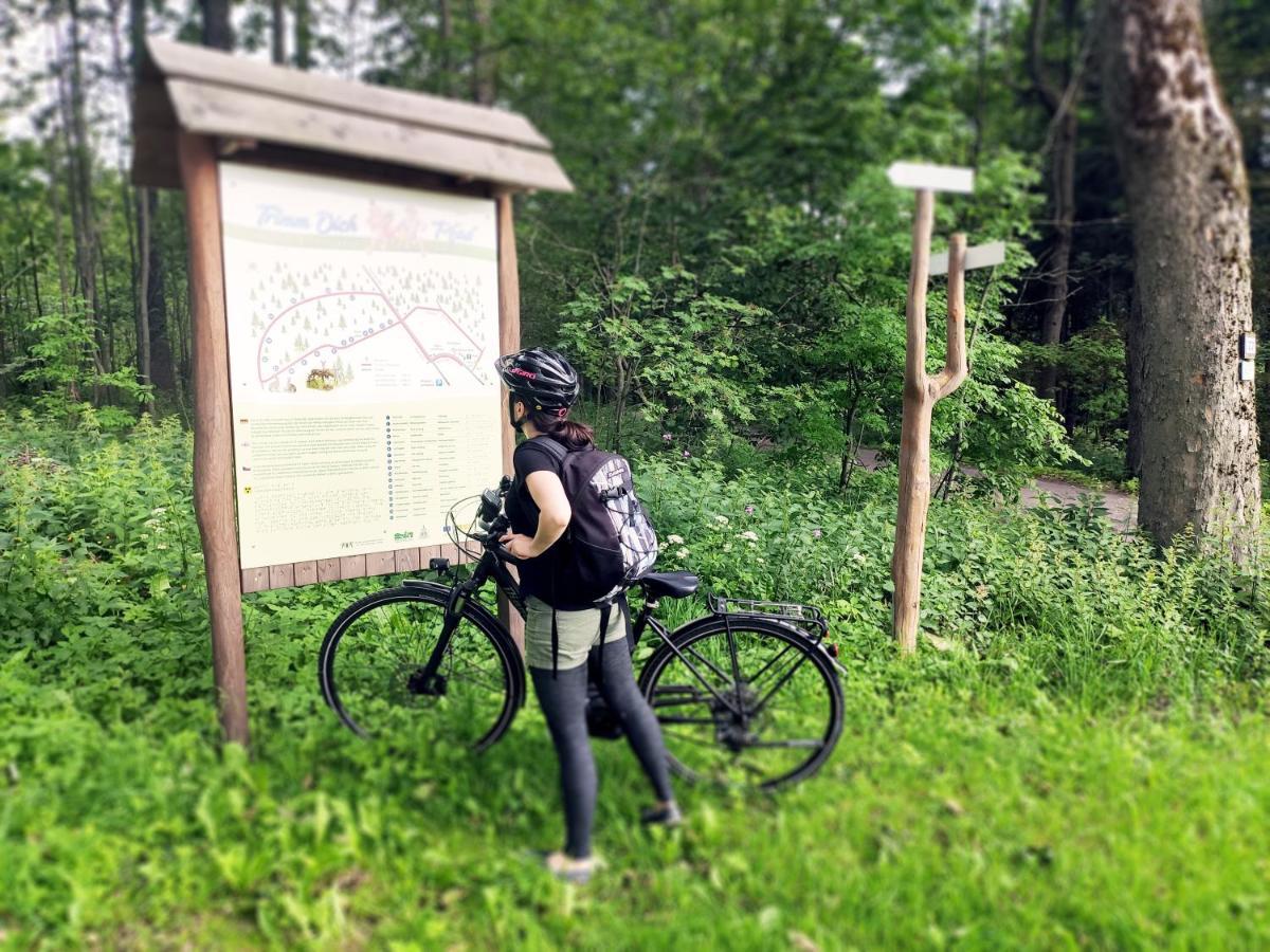 "Sporthuetten Nassau" Ihr Zentrales Domizil An Der Blockline Rechenberg-Bienenmuhle Bagian luar foto