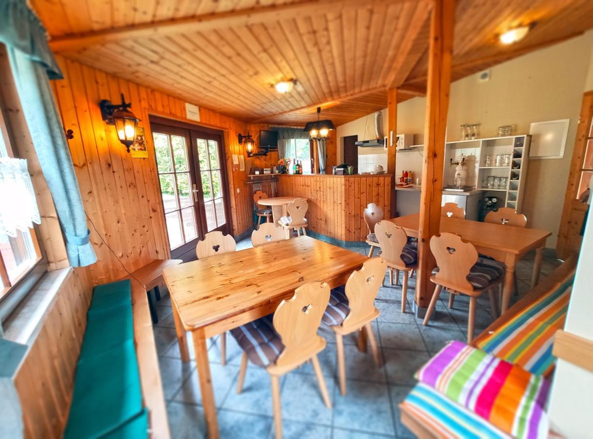 "Sporthuetten Nassau" Ihr Zentrales Domizil An Der Blockline Rechenberg-Bienenmuhle Bagian luar foto