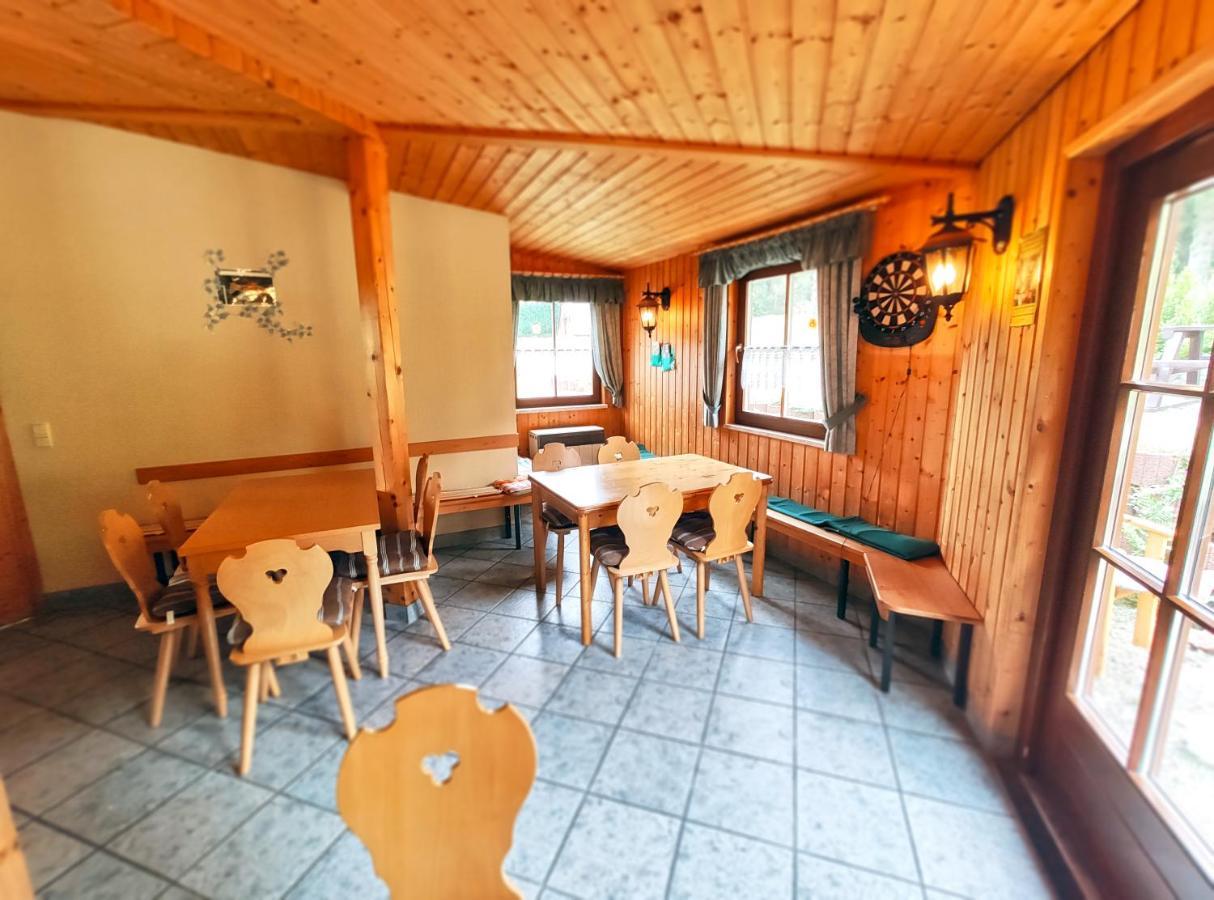 "Sporthuetten Nassau" Ihr Zentrales Domizil An Der Blockline Rechenberg-Bienenmuhle Bagian luar foto