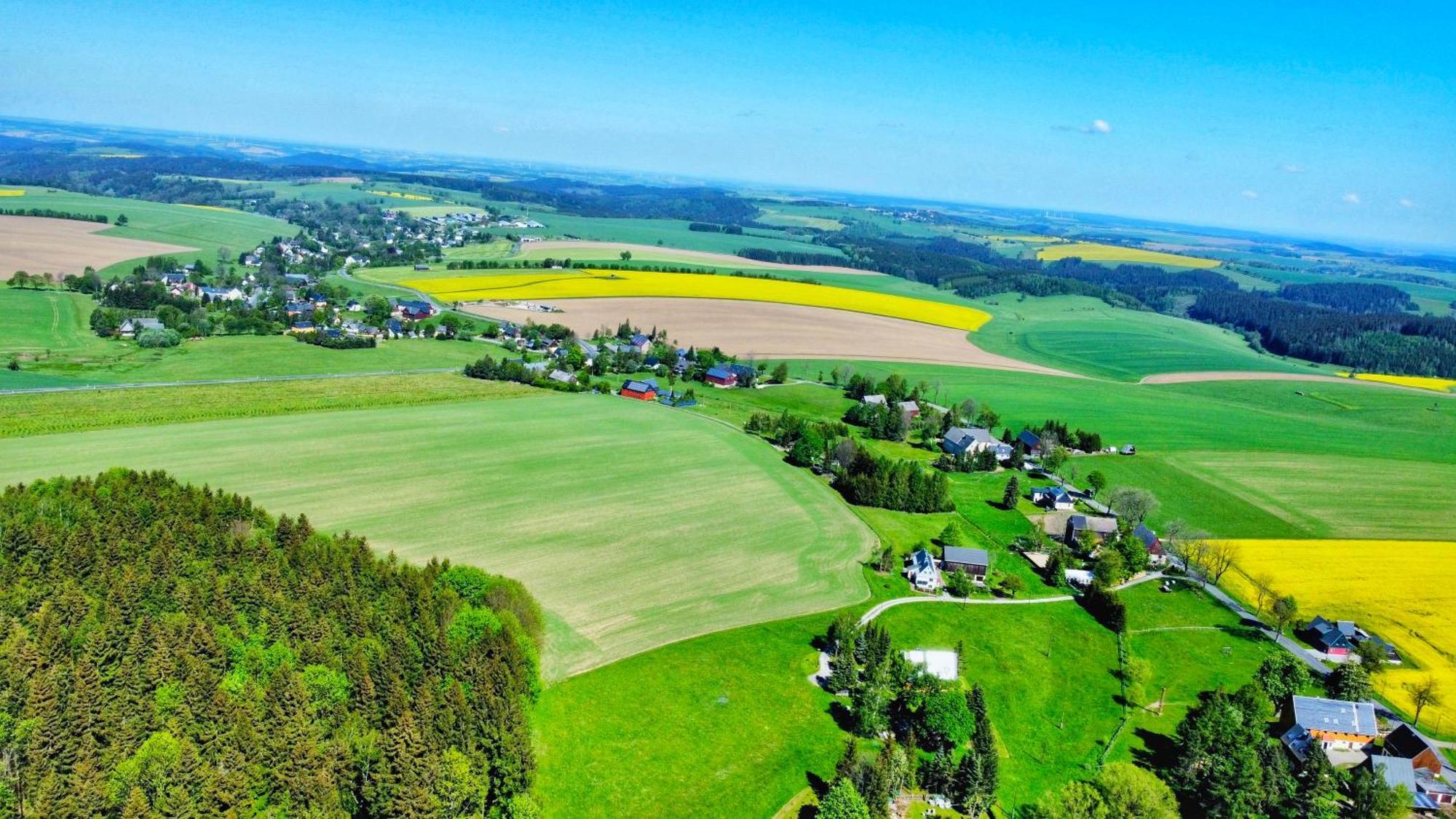 "Sporthuetten Nassau" Ihr Zentrales Domizil An Der Blockline Rechenberg-Bienenmuhle Bagian luar foto